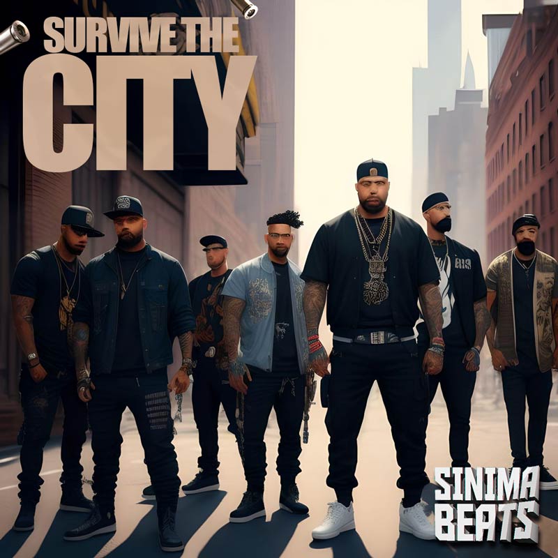 Sinima Beats - Survive the City Instrumental (50 Cent G-Unit Style Rap Beat GTA Grand Theft Auto Rap Instrumental)