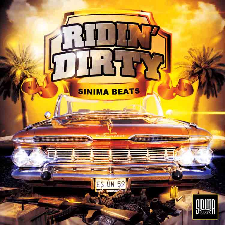 Sinima Beats - Ridin' Dirty Instrumental (Dr. Dre Style West Coast Rap Beat | 50 Cent | Xzibit)