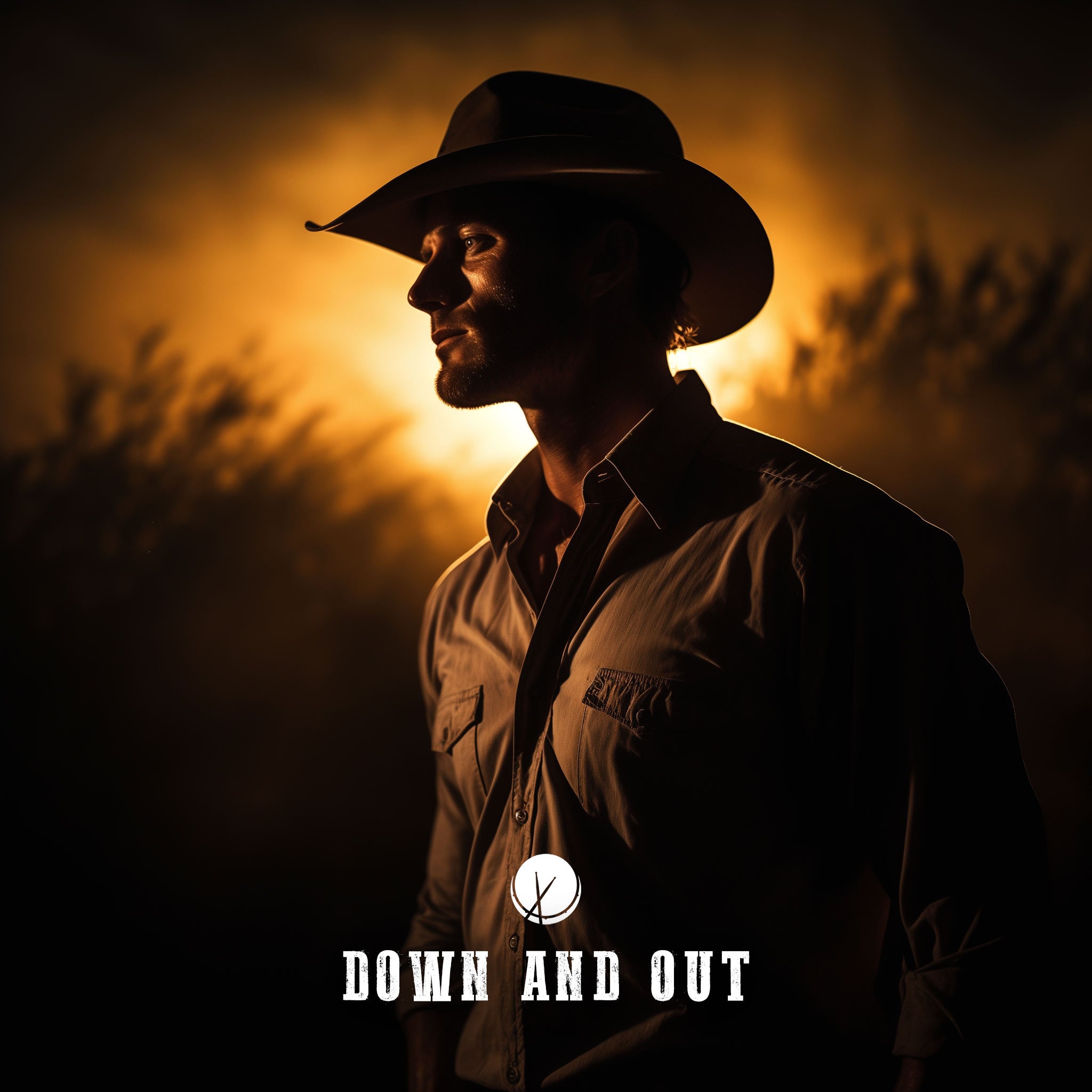 down-and-out-man-standing-outside-twilight-cowboy-hat