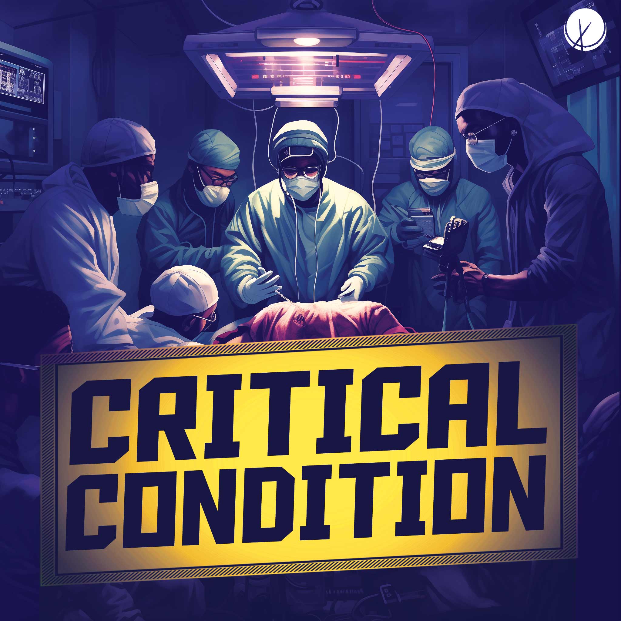 critical-condition-african-american-black-doctors-operating-patient-icu-hip-hop-cover-art-west-coast