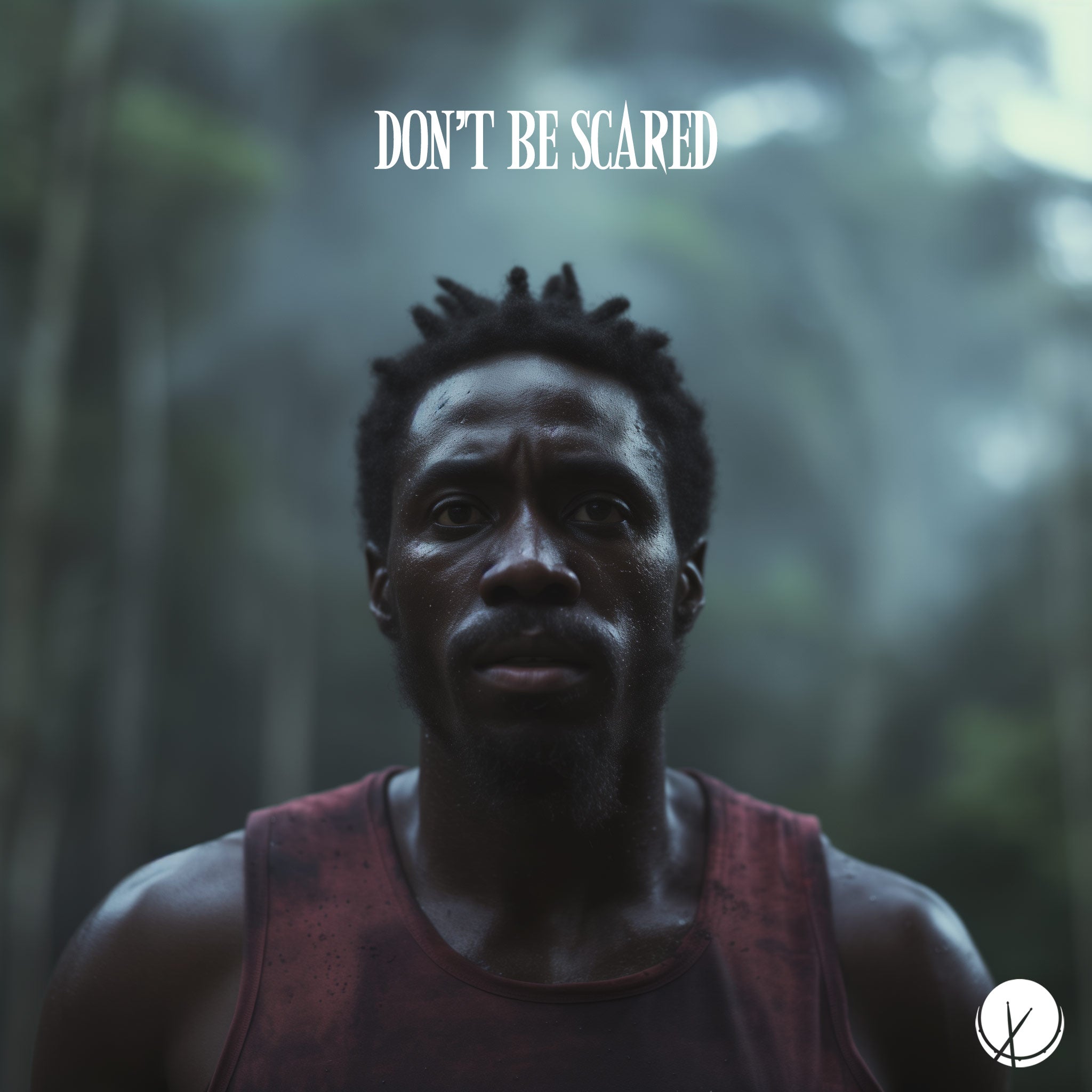 Empowering image of a Jamaican man training in the jungle, striving to become strong and confident.