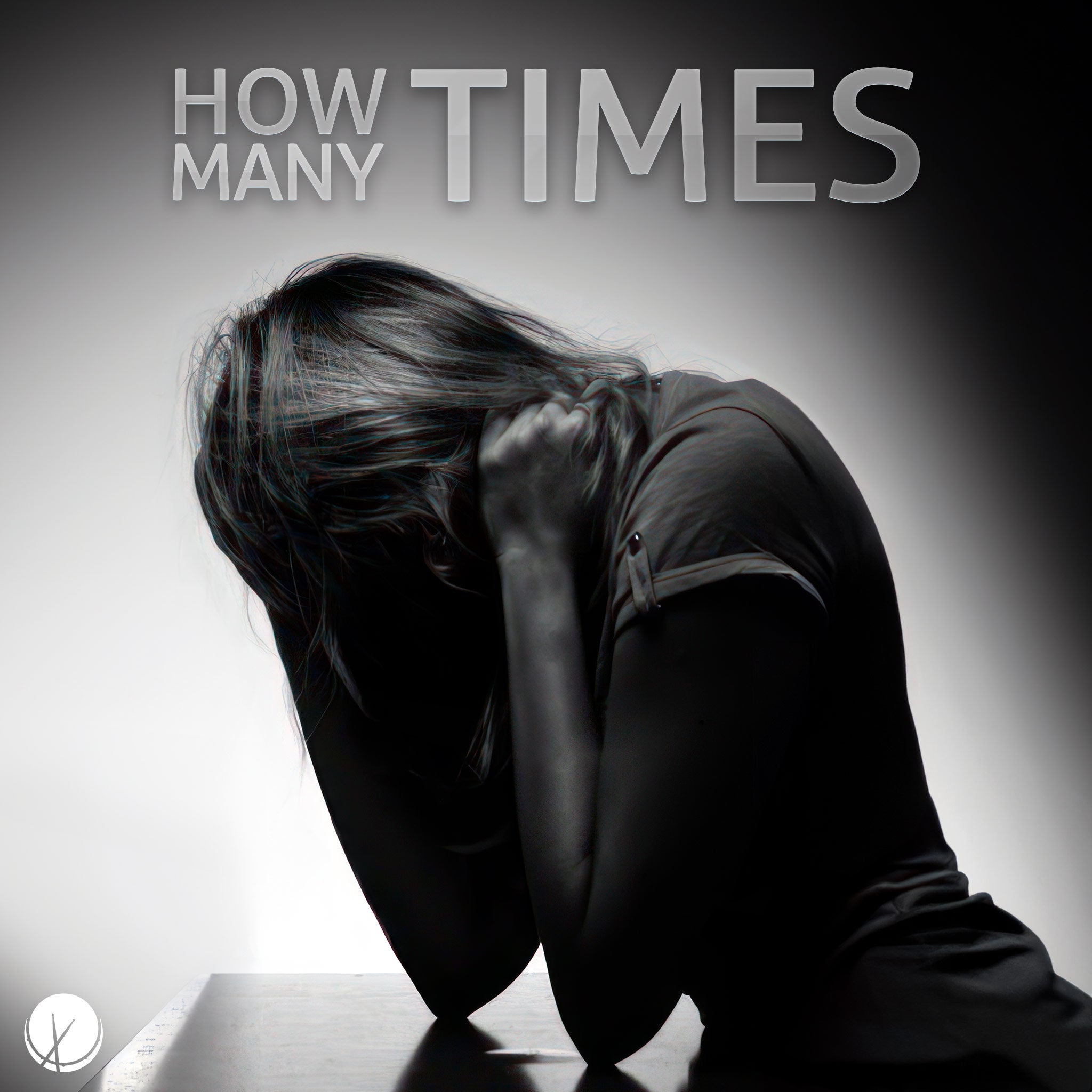 Woman in Grayscale Depicting Heartache - How Many Times