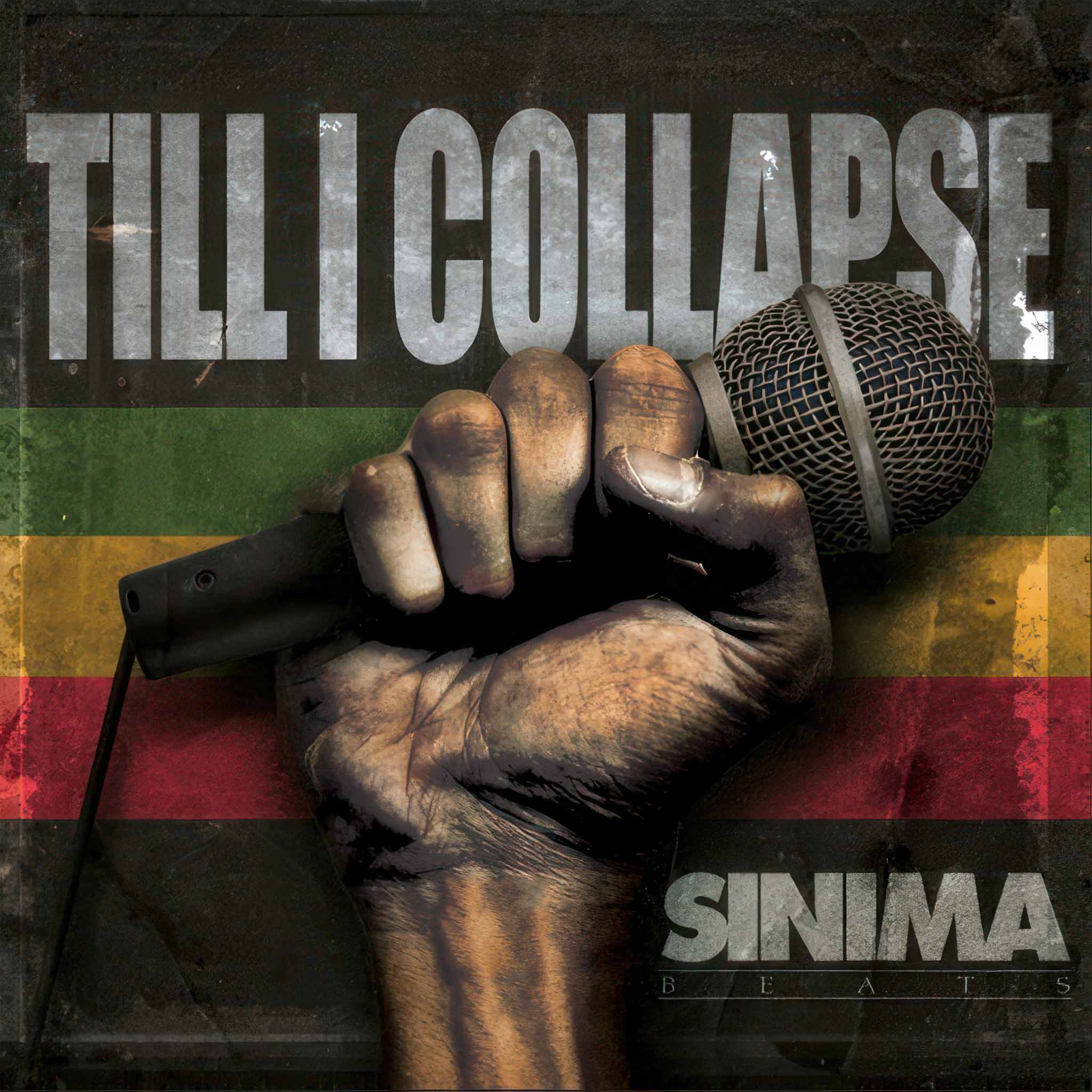 Hand Gripping Microphone with Reggae Background - Till I Collapse