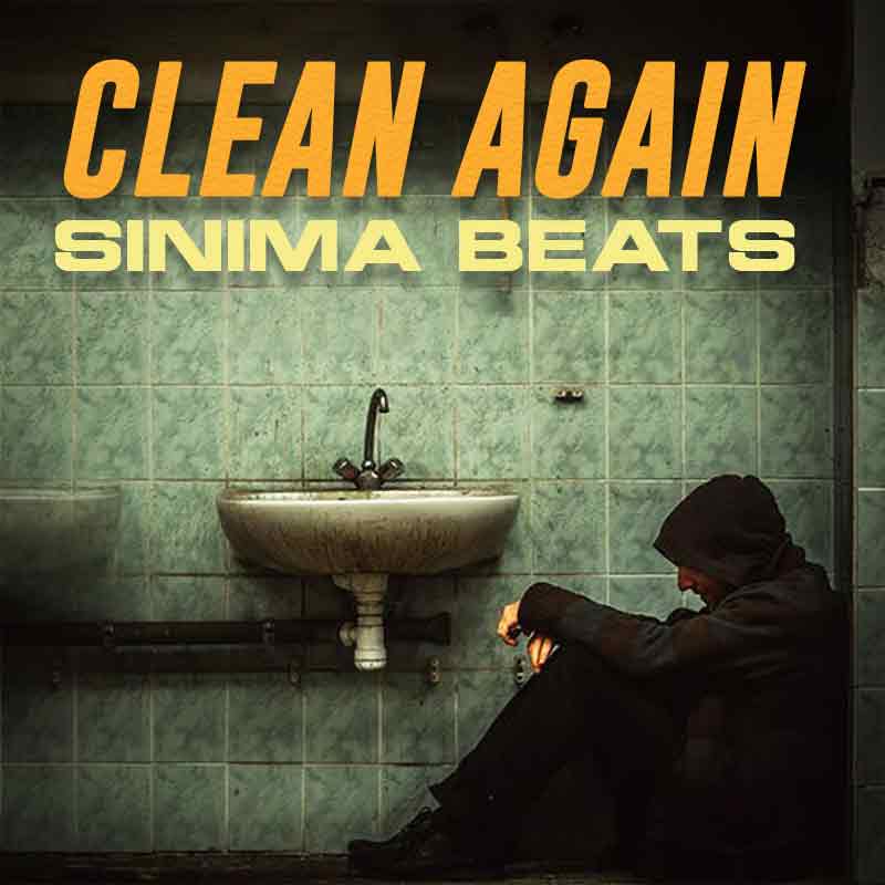 Sinima Beats - Clean Again Instrumental (Sad Storytelling Hop Hop Beat | Piano Ambient Beat for Rappers)