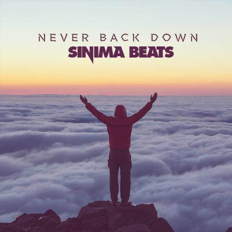 Sinima-Beats---Never-Back-Down (Alternative Rock Rap Beat)