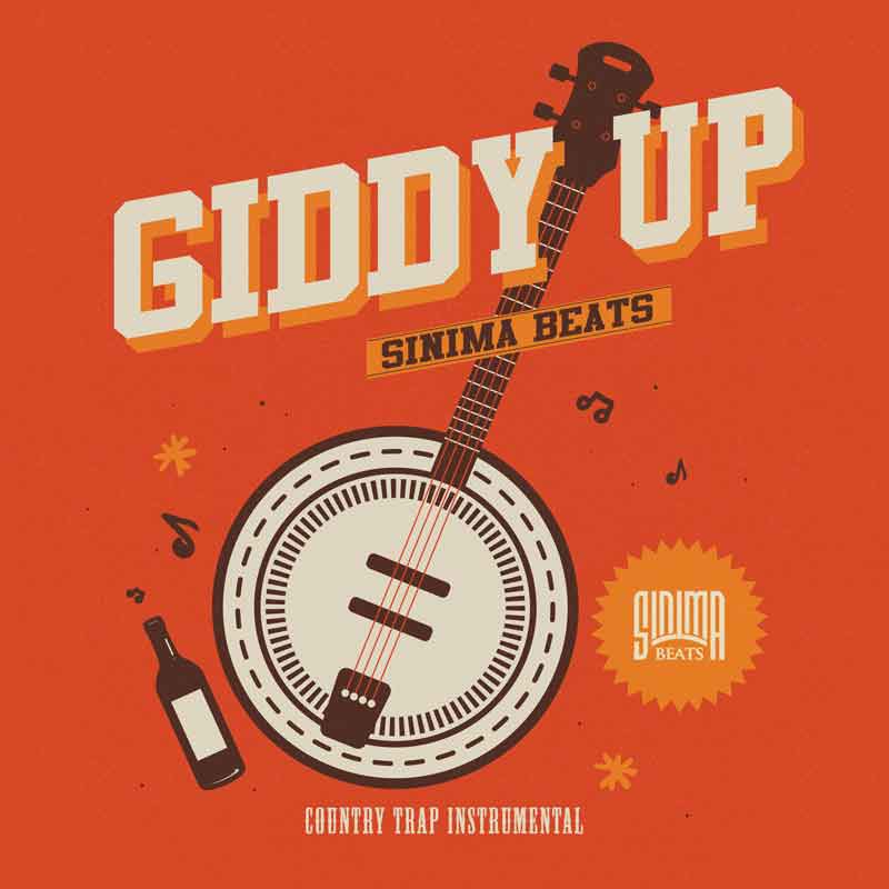 Sinima Beats - Giddy Up Instrumental (Country Trap, Hick Hop, Banjo, Southern, Upchurch, Jawga, Lil Nas X, Rodeo, Top 40 Rap Beat)