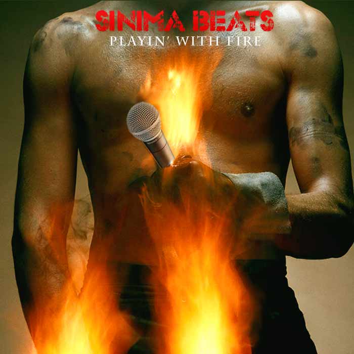 Sinima Beats - Playin' with Fire Instrumental (Hard Rock Rap Beat)
