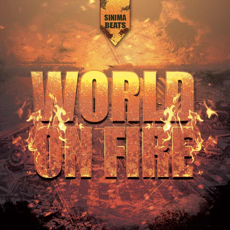 Sinima Beats - World in Fire Instrumental (Acoustic Pop Beat)
