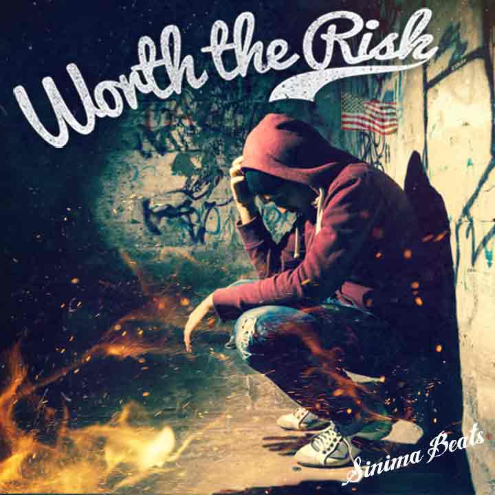 Sinima Beats - Worth the Risk Instrumental with Hook (Royalty Free Music, Hip Hop, Trap, Songwriting, Songwriter)